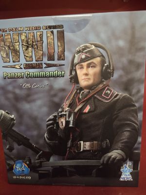 1/12th Palm Hero series Panzer Commander Otto Carius