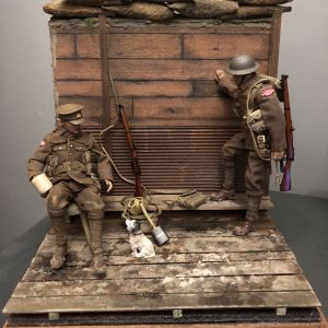 DiD ww1 Albert Brown Diorama