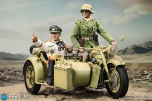 DiD WW2 German Zundap KS75 & Sidecar