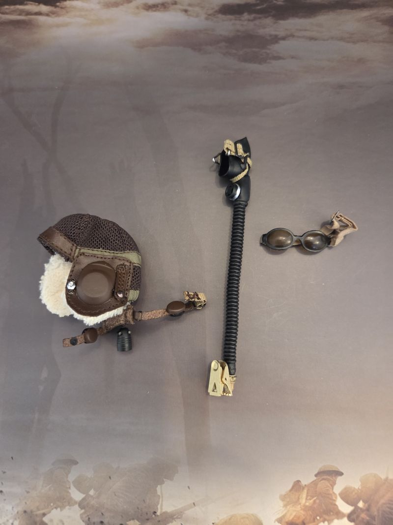 German Pilot helmet & mask