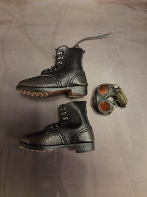 Kriegsmarine Johann, Deck boots , Goggles