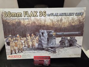 German ww2 88mm Flak 36 & Gun Crew