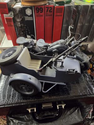 WW2 German Motorbike Combination