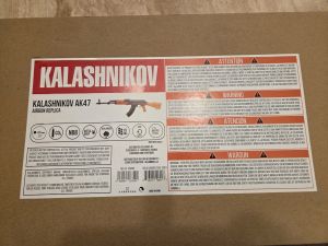 Kalashnikov . AK47