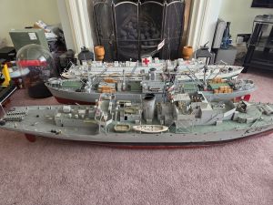 RADIO CONTROL WW2 Corvette